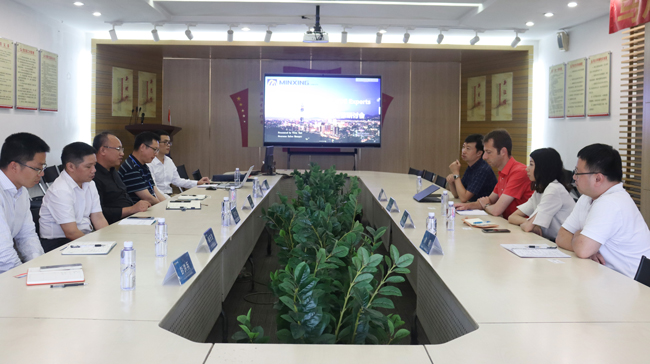 德国VDE专家莅临ag亚娱电缆交流指导